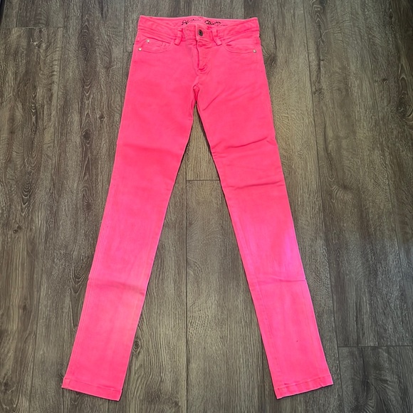Alice + Olivia Pants - Alice and Olivia Neon Pink Jeans - Never Worn